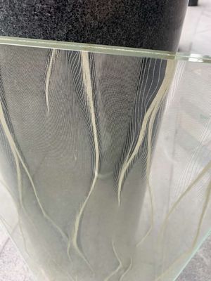 Kein dekoratives lamelliertes Glas des Blasen-Selbstfenster-15mm Pvb