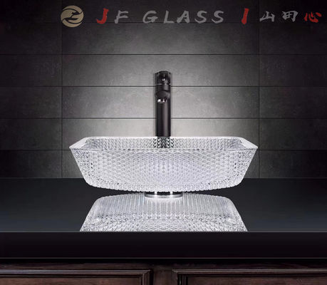 Tischplatten-Waschbecken-Glas