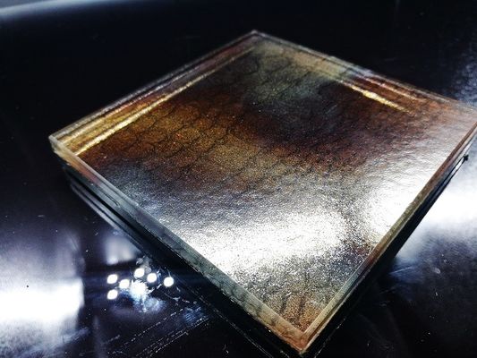 Abnutzungs-lamellierte beständiger Umhüllungs-Bernstein 6.5mm Glasmaschendraht