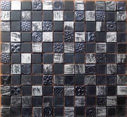 Temperaturbeständige rechteckige Glasbausteine des Mosaik-4x4 4mm