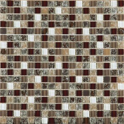Temperaturbeständige rechteckige Glasbausteine des Mosaik-4x4 4mm