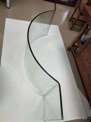 Lasts-beständiges gemildert   6mm Präzision Bent Glass For Window