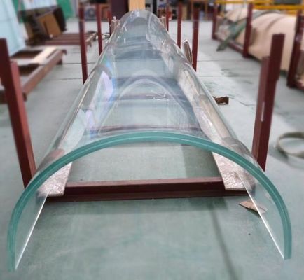 Lasts-beständiges gemildert   6mm Präzision Bent Glass For Window
