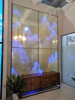 Bestellte stoßfestes 1200x2400mm geführtes lamelliertes Glas voraus