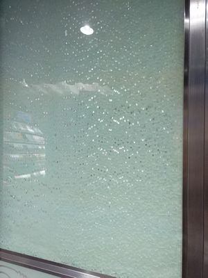 Feste Glasblock-Ziegelsteine des Kristall-190X190mm 12mm mit Stahlrahmen