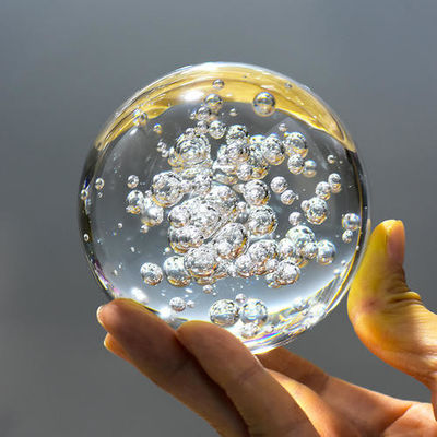 Glasblasen-Ball der Hochzeits-Geschenk-Mittelstück-Fantasie-Schüssel-15MM