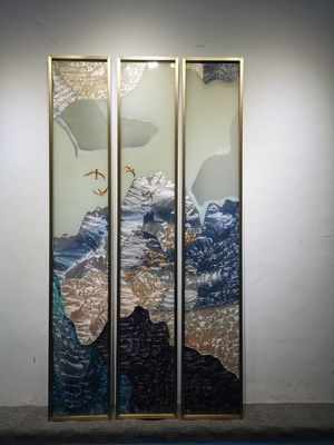 Außenkratzer-beständiges emailliertes keramisches gefrittetes Glas