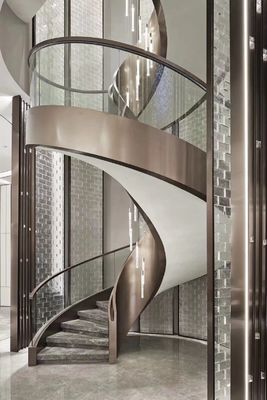Stilvolles Hitze-Bent Curved Balustrade Irregular Shaped-Glas