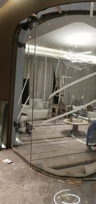 Stilvolles Hitze-Bent Curved Balustrade Irregular Shaped-Glas