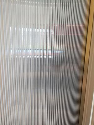 Raum-Schirm maserte 19mm lamelliertes Glas mit Gewebe-Zwischenlage