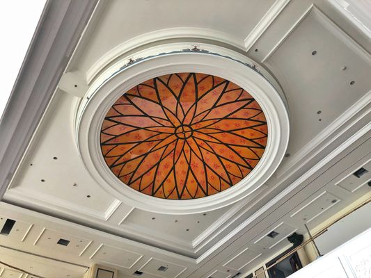 Decke orange Scratchproof 12mm färbte Glasplatten