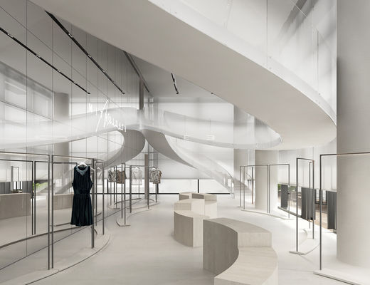 Transparente Frameless Balustrade kurvte lamelliertes Glas