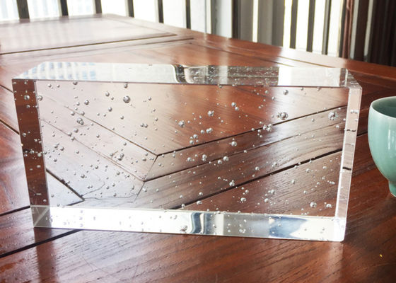 Freundliche parallele Crystal Predrilled 6x8 Glasblock-Ziegelsteine Eco