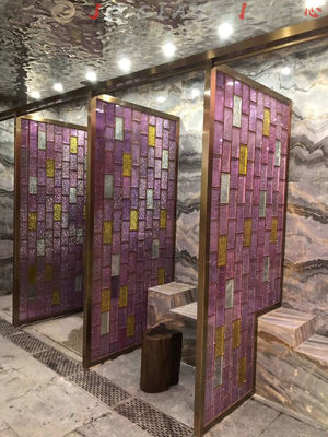 Fach-Teiler-Kristall 4 Zoll Krystantic-Glas-Block-Ziegelsteine