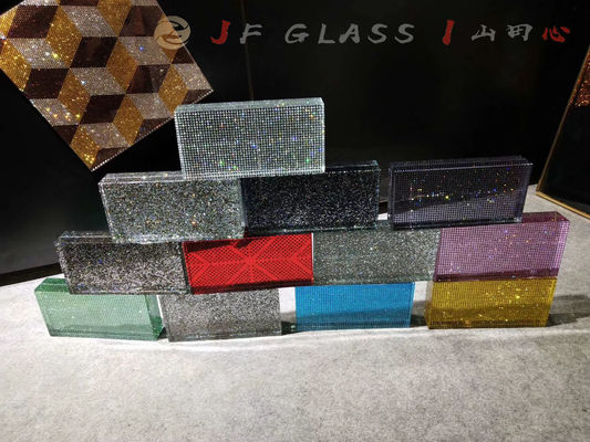 Fach-Teiler-Kristall 4 Zoll Krystantic-Glas-Block-Ziegelsteine