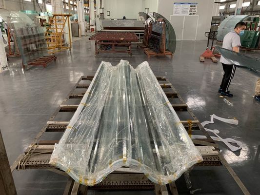 Unregelmäßig geformtes Glas des UVschutz-hohes Oberlicht-PVB