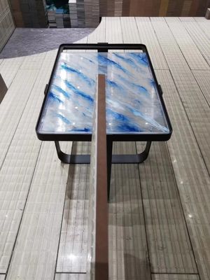 Säure ätzte kreatives dekoratives fixiertes Glas der Ebenen-5.5mm