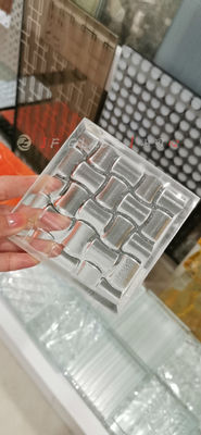 Gewohnheit 3D der Trennwand-SGCC 12mm Platten des geschliffenen Glases
