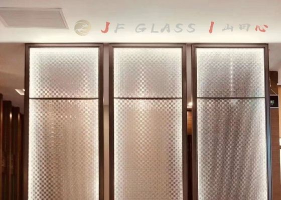 12mm fixierte Glasblatt