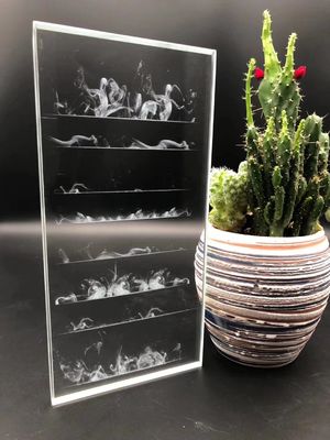 Sand Fenster-Fach-schnitzte Wandlasers 6mm Glas