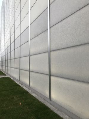 Bewölkte Glasblock-Ziegelsteine Jade Opaque Acid Etcheds 19mm