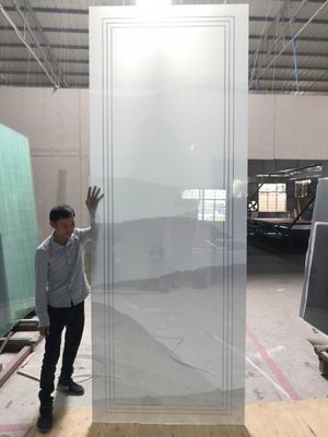 Schirm im Freien härtete 3mm dekoratives lamelliertes Glas ab