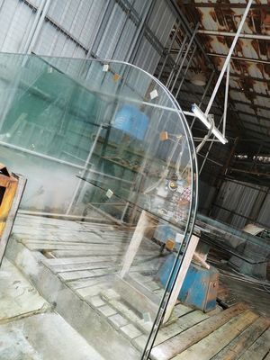 Balkon-Fenster farbloses 12mm erhitzen verstärktes lamelliertes Glas