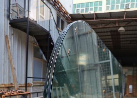 Balkon-Fenster farbloses 12mm erhitzen verstärktes lamelliertes Glas