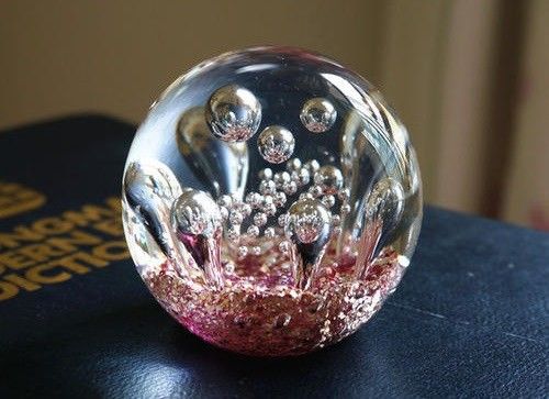 Glasblasen-Ball der Hochzeits-Geschenk-Mittelstück-Fantasie-Schüssel-15MM
