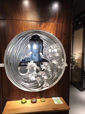 Flacher Liuli Crystal Glass