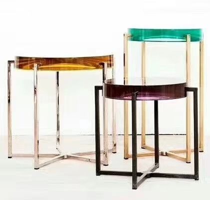 Bunte Schemel-Stuhl Countertops versanden geschnitztes Glas