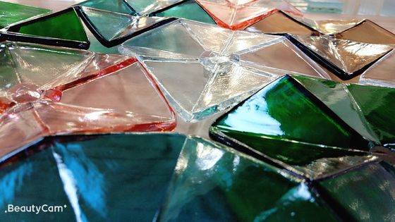 Hohe Klarheits-Runde Sapphire Borosilicate K9 Crystal Plate