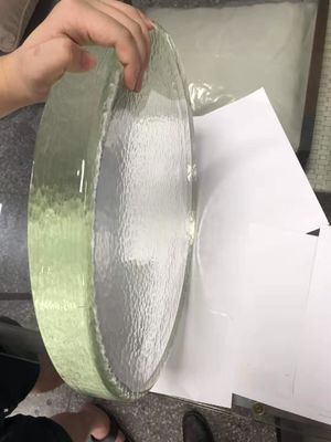 Tischplatten-starker Runde Clea K9 SGS-Führungs-Schnitt Crystal Glasses