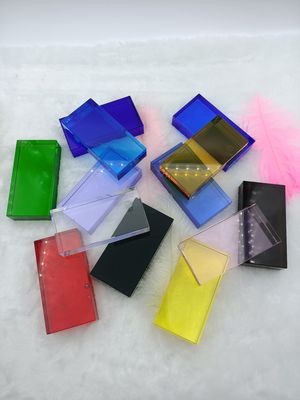 Bunte feste staubdichte 80mm Glasblock-Ziegelsteine des Fach-