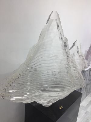 Büro-Dekoration göttliches Artisitc bestellte Crystal Acrylic Glass voraus