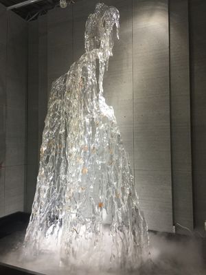 Büro-Dekoration göttliches Artisitc bestellte Crystal Acrylic Glass voraus