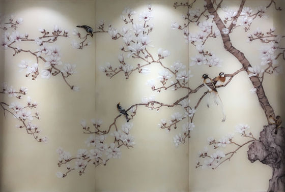 Multisize Dekoration Signage bestellte fixiertes Glas Art Panels voraus